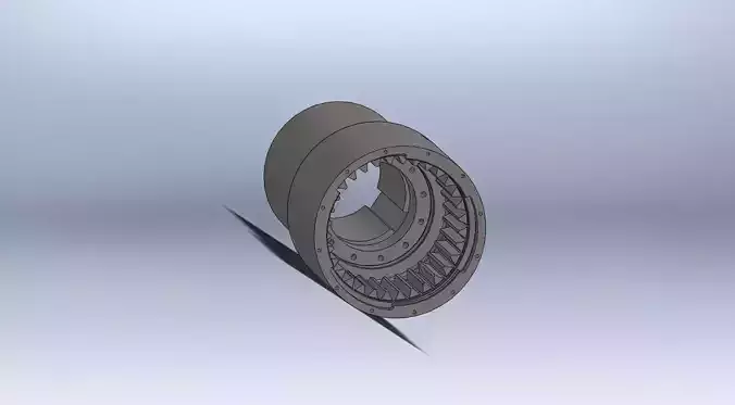 Clutch bearing 3D model
