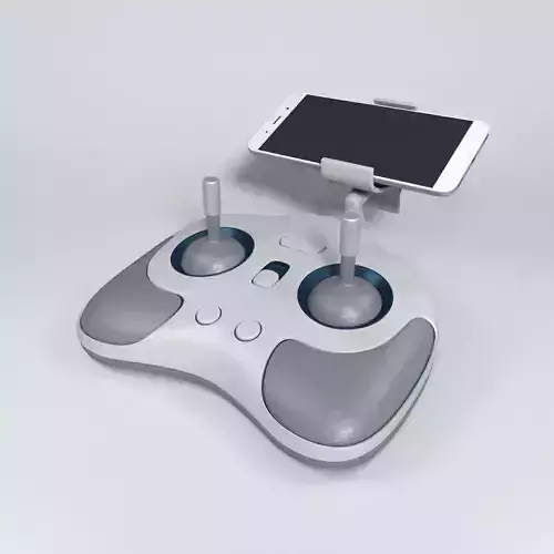Joystick - Controller Low-poly 3D model