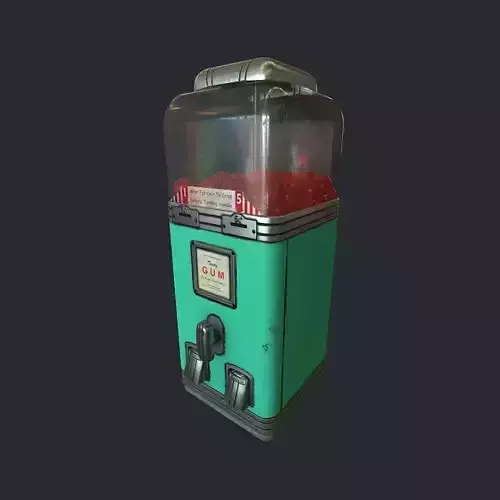 Vintage Gumball Machine pbr