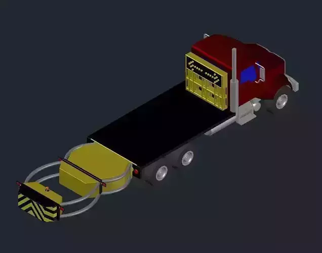 Scorpion Crash Truck 3D model