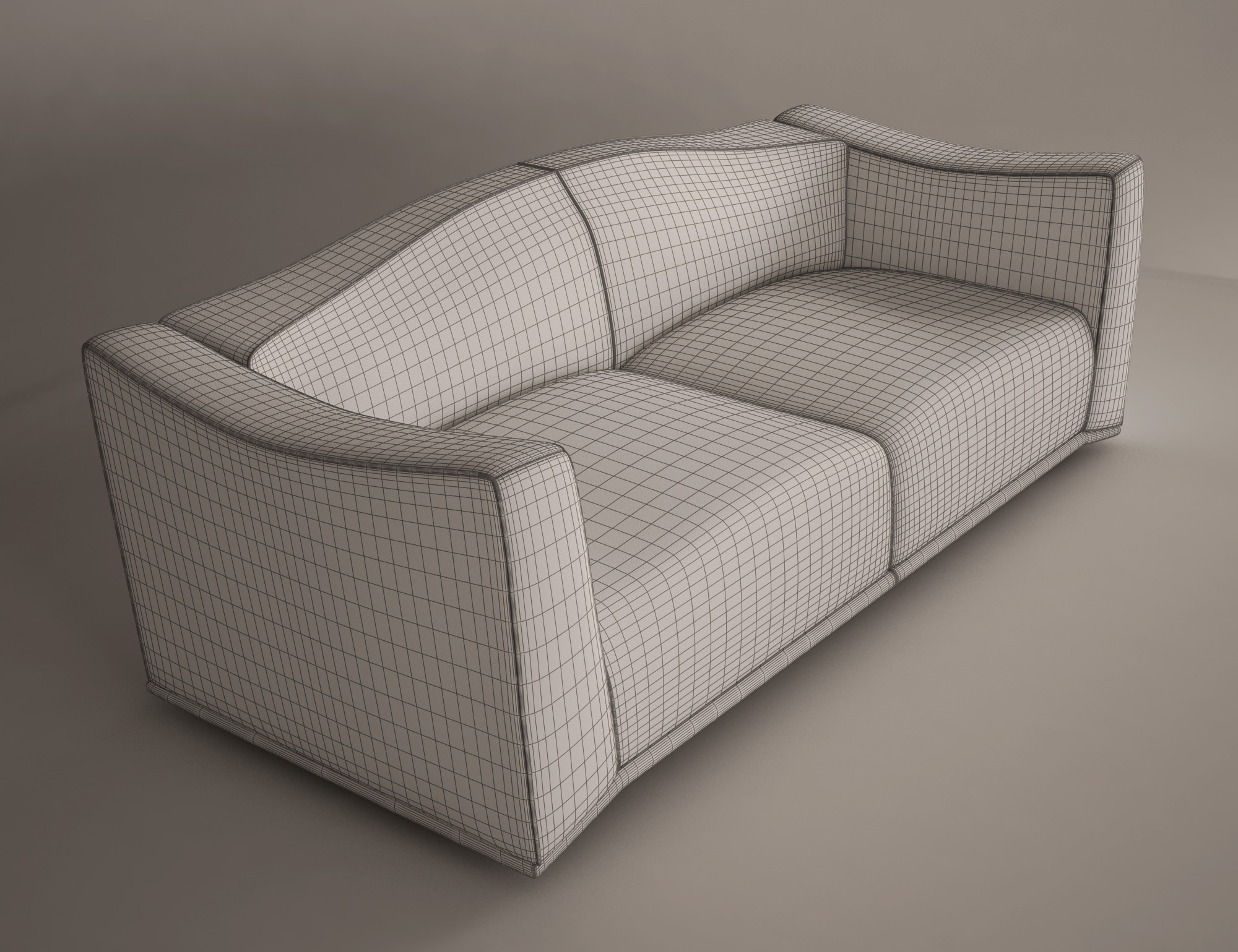 giorgetti mould sofa 3D model_11