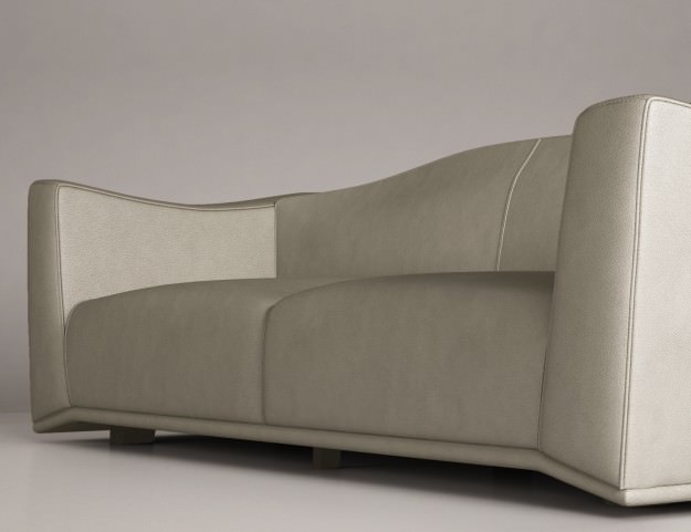 giorgetti mould sofa 3D model_2