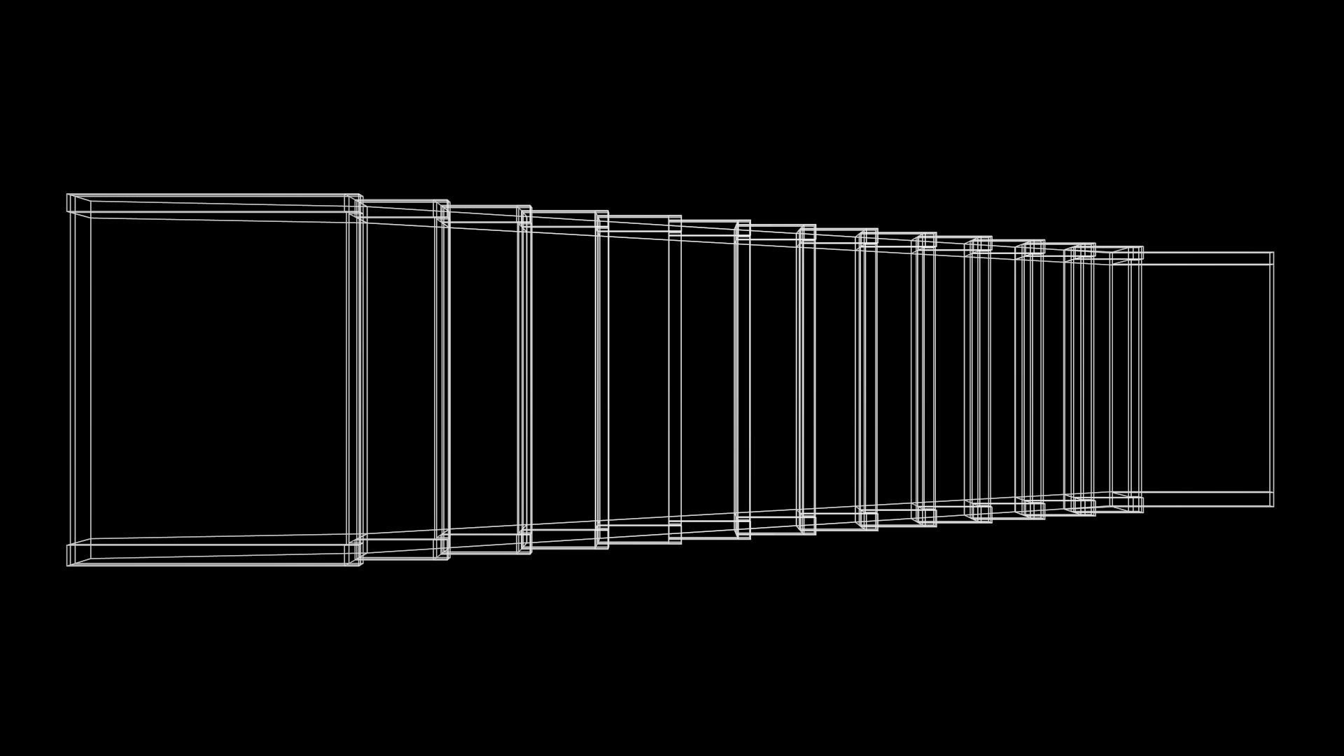 Stairs wooden staircase Low-poly 3D model_7