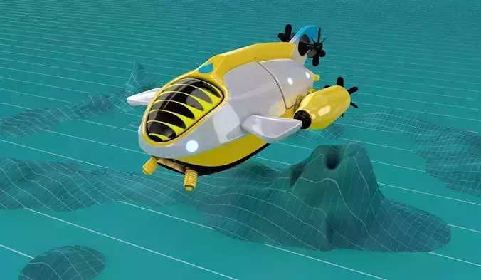 Submarine Balloon Ship