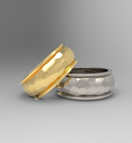 geometric ring 3D print model