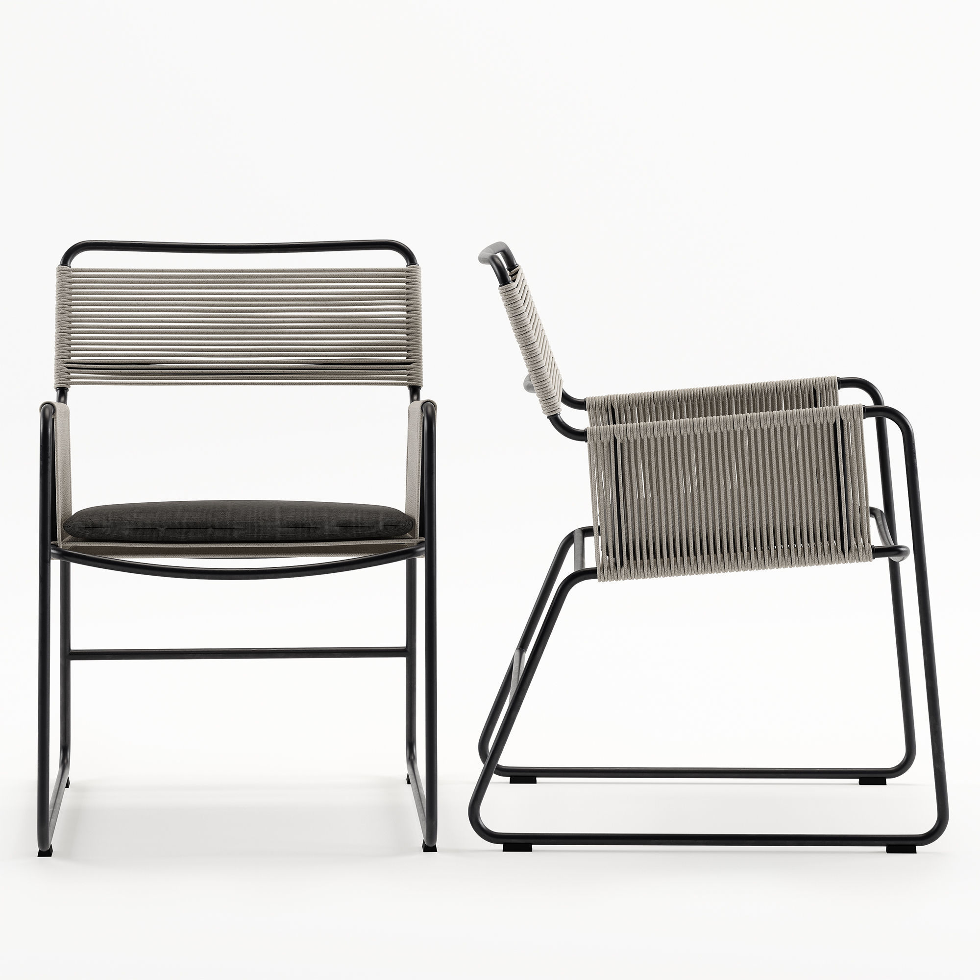 Milan Outdoor Carver 3D model_5