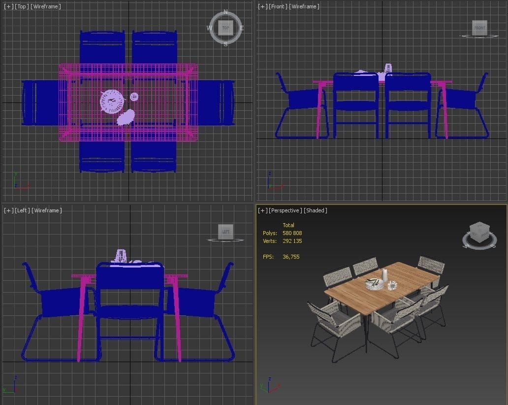 Milan Outdoor Carver 3D model_12