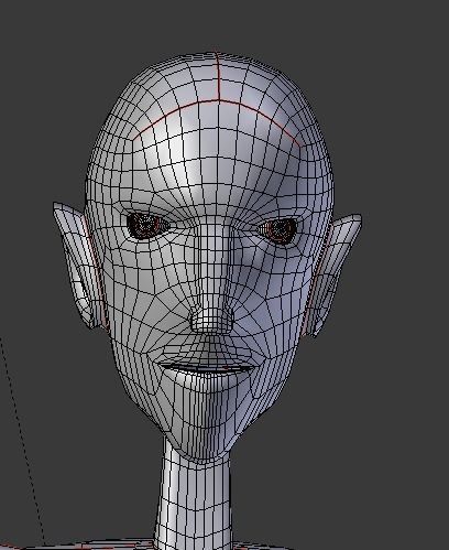 low poly character rigged Low-poly 3D model_6
