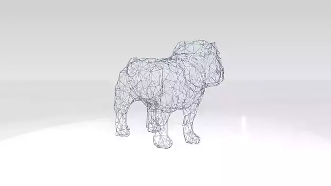Bulldog Wireframe