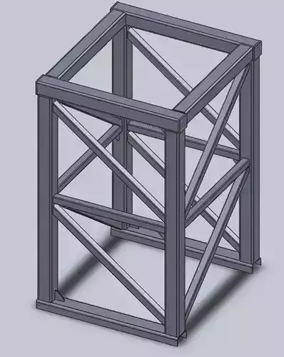 Tower welding section