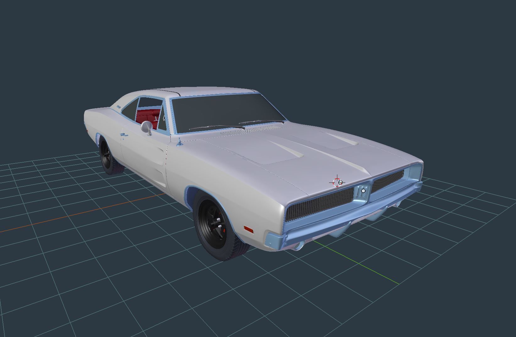 Dodge Charger 3D model_3