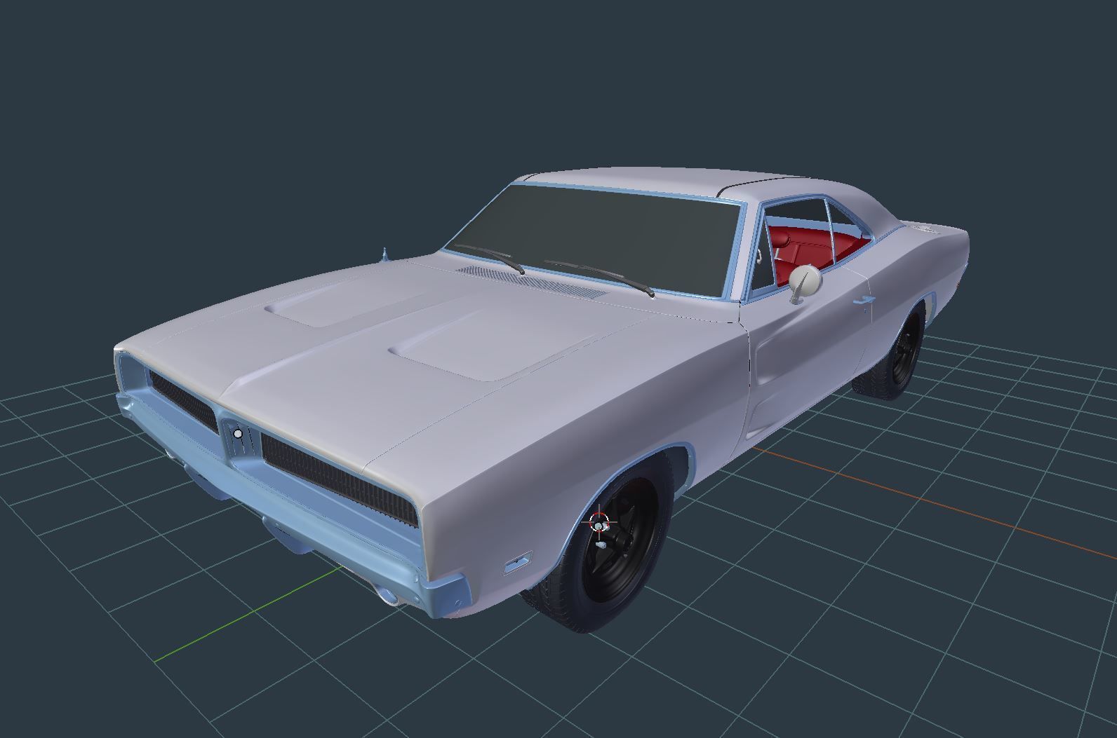 Dodge Charger 3D model_4