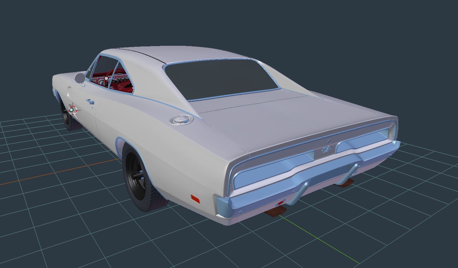 Dodge Charger 3D model_5