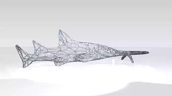 Sawshark Wireframe