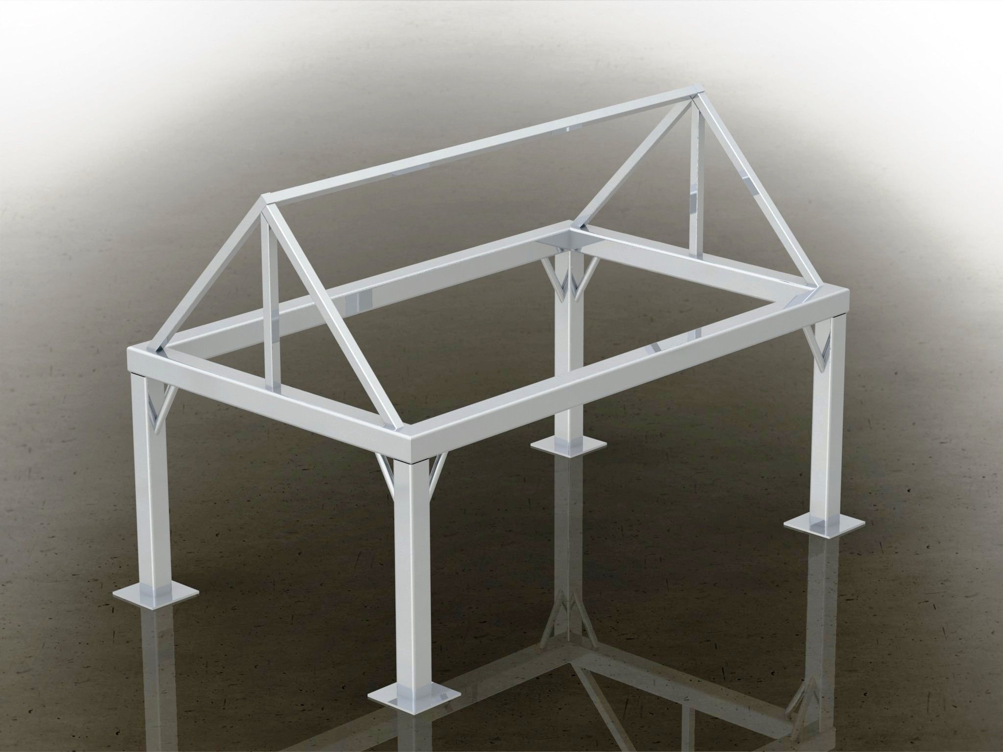 Welding construction 3D model_1