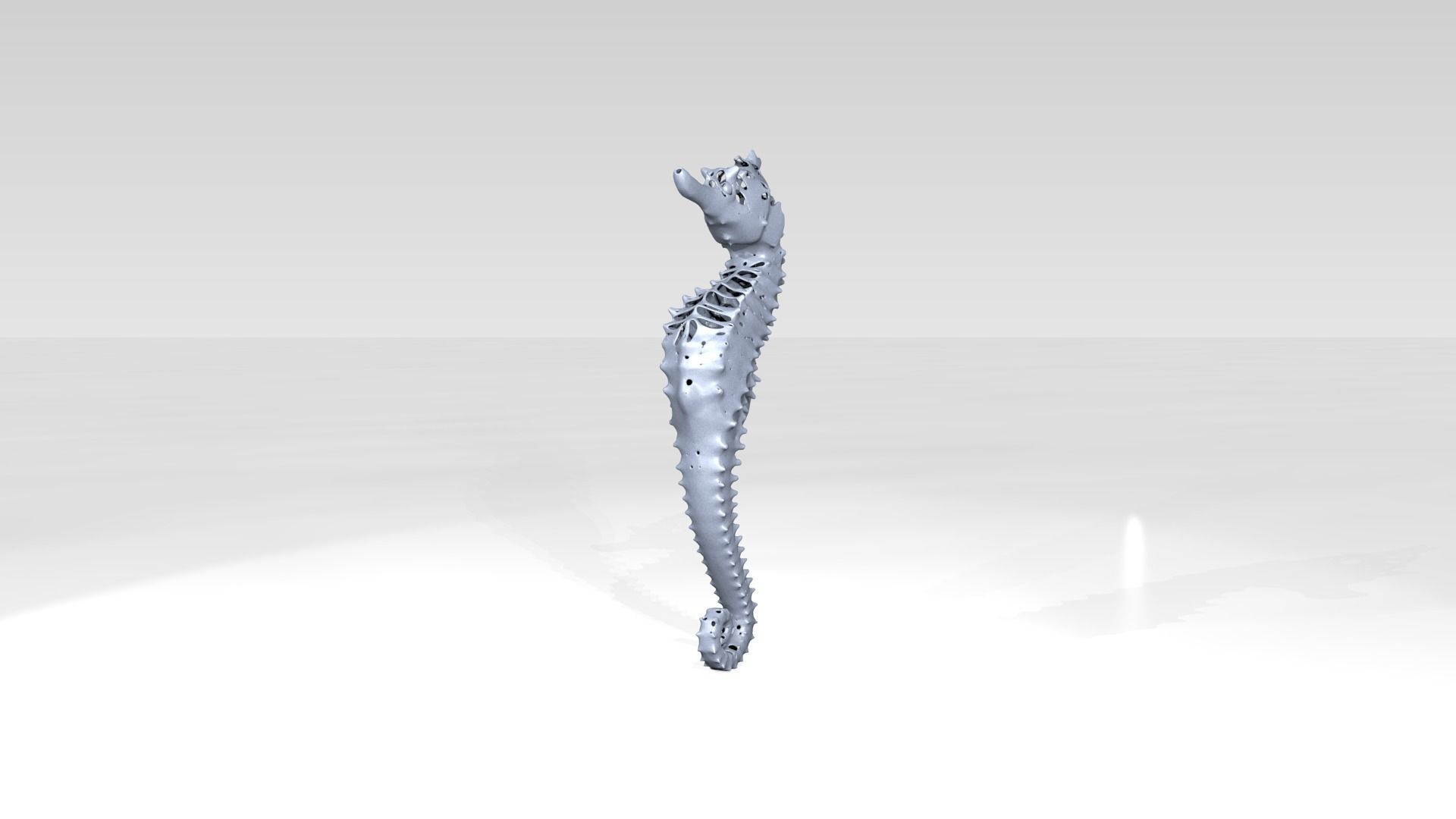 Seahorse Dust Voronoi 3D model_1