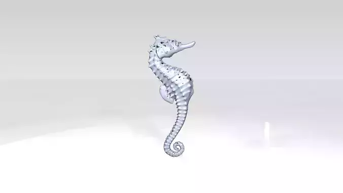Seahorse Dust Voronoi 3D model