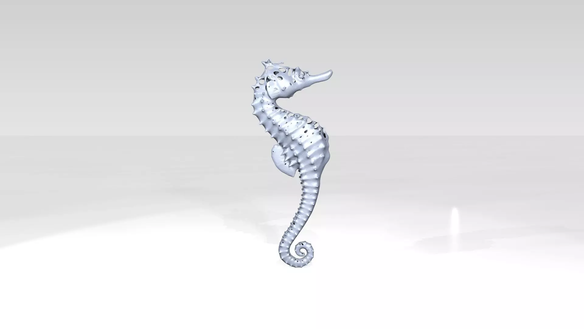 Seahorse Dust Voronoi 3D model_0