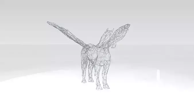 Pegasus Wireframe