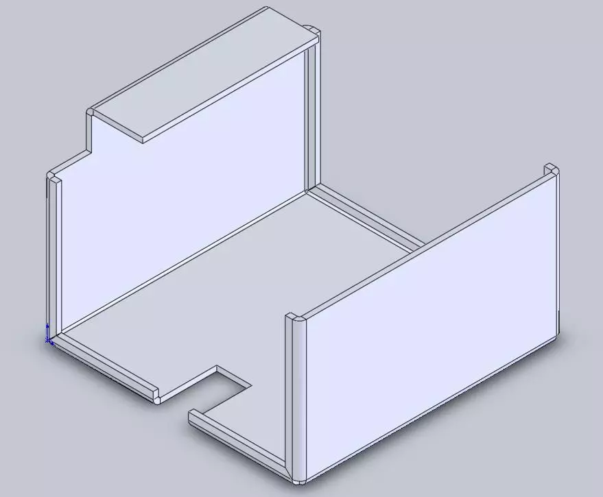 Sheet metal parts 3D model_0