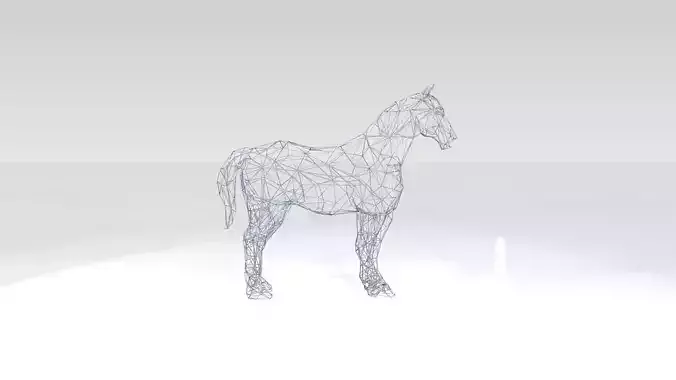 Horse Wireframe