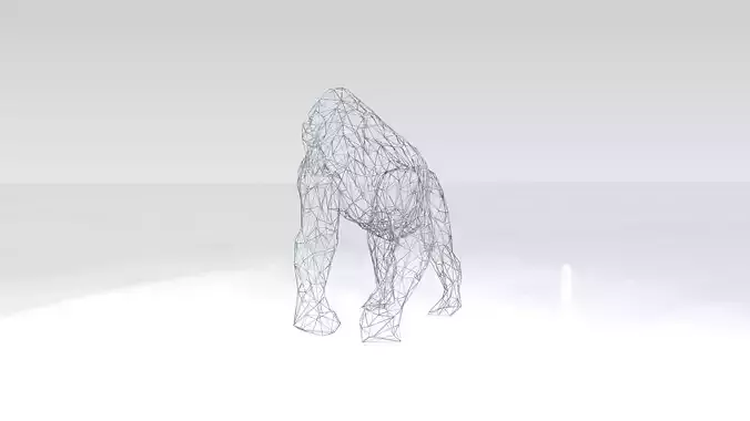 Gorilla Wireframe