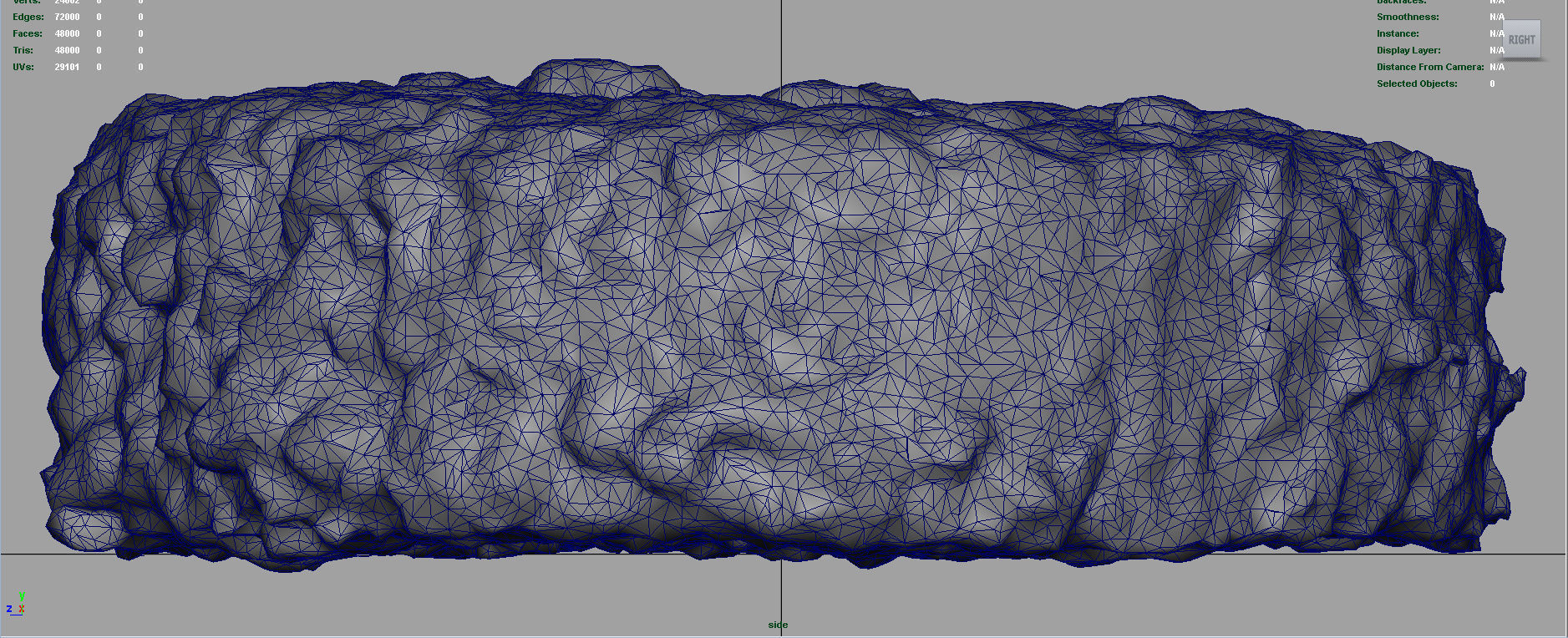 PINEAPPLE CHEESE Low-poly 3D model_10