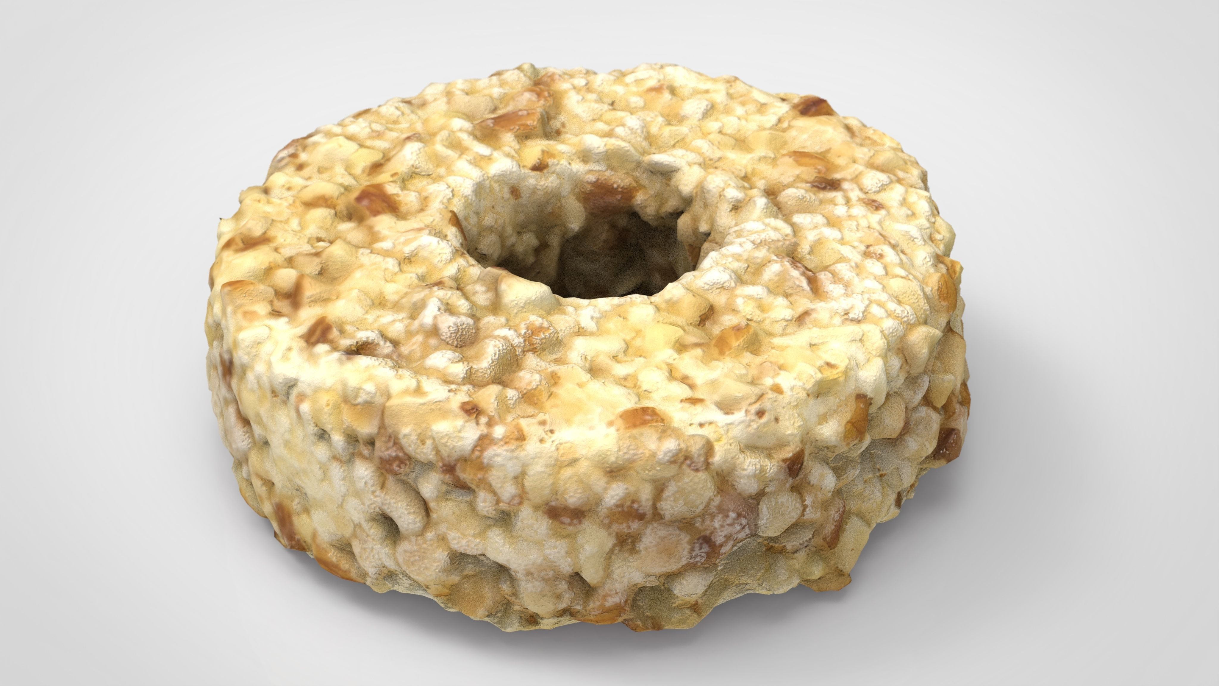 PINEAPPLE CHEESE Low-poly 3D model_14