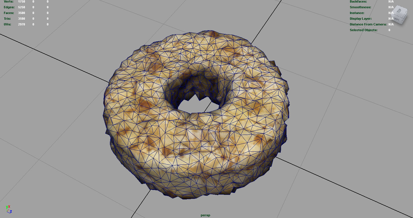 PINEAPPLE CHEESE Low-poly 3D model_12