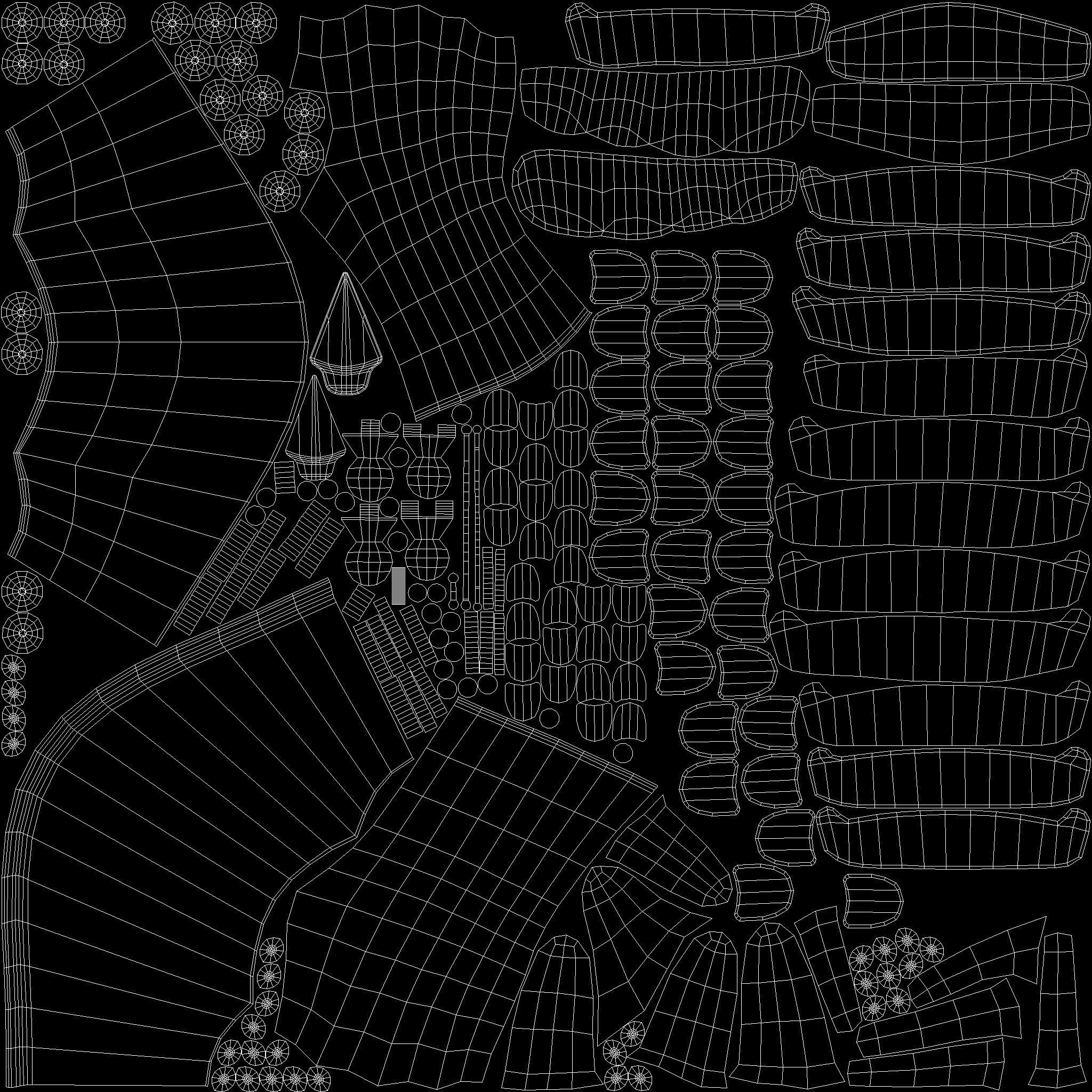 HIE Game Ready Hand Armor D180423 3D model_8