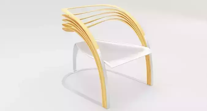 Metal Wood Chair
