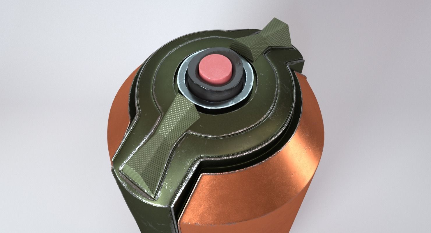 Plasma Grenade 3D model_7
