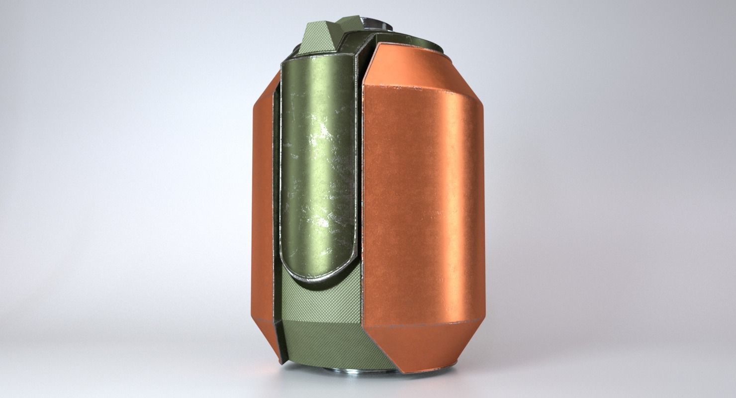 Plasma Grenade 3D model_3