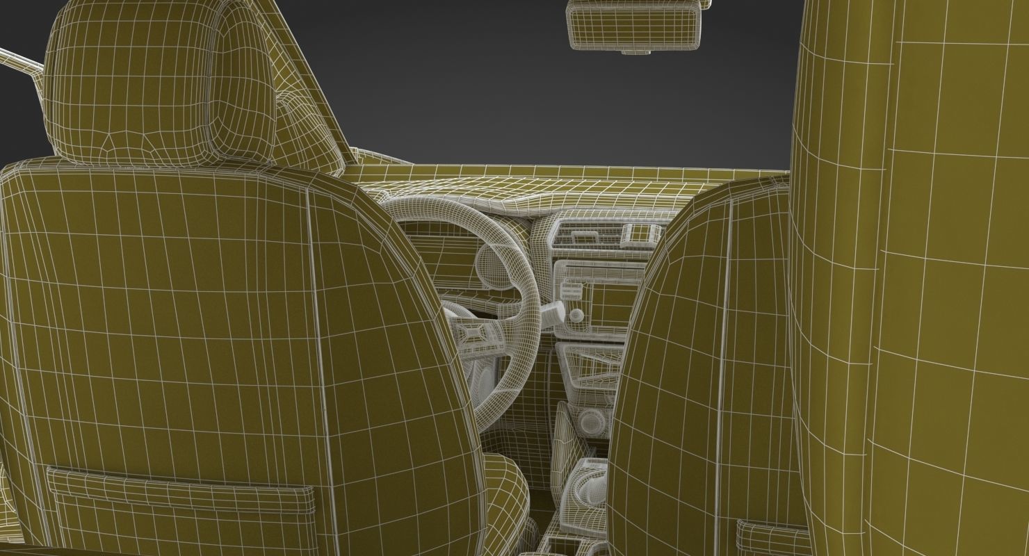 2018 Nissan Leaf White 3D model_39