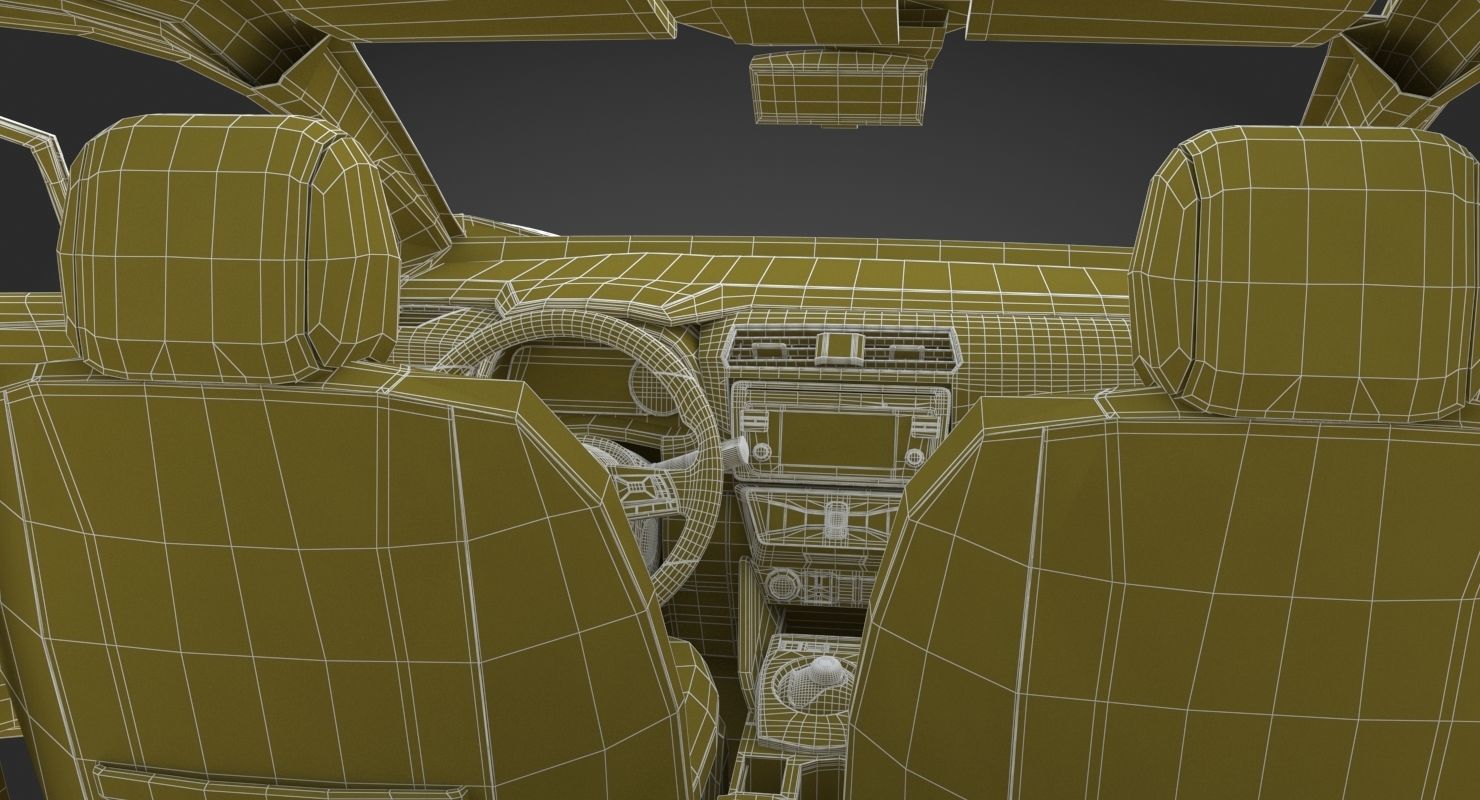 2018 Nissan Leaf White 3D model_36