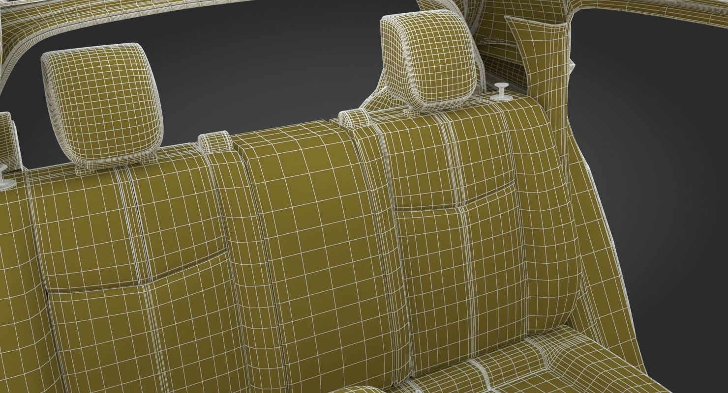 2018 Nissan Leaf White 3D model_38