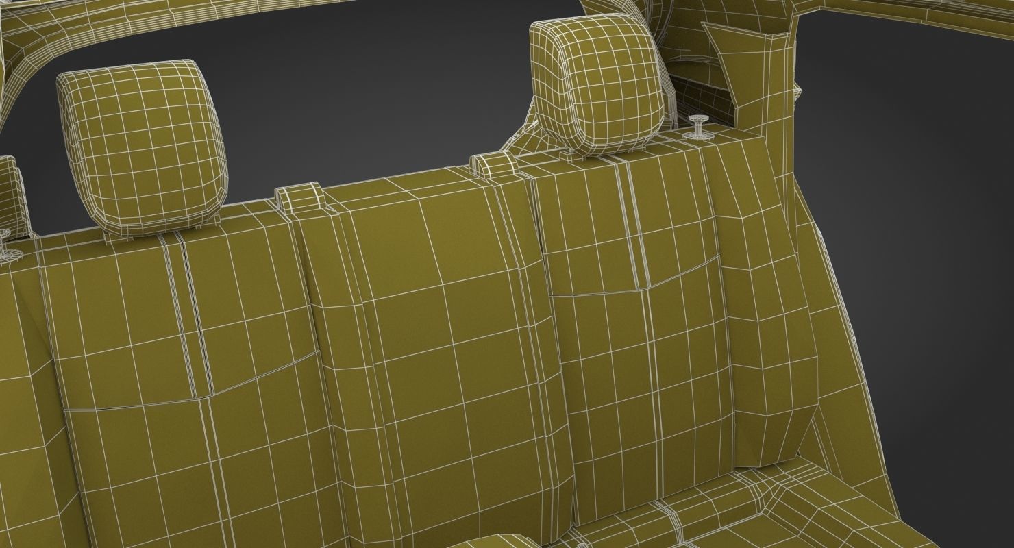 2018 Nissan Leaf White 3D model_37