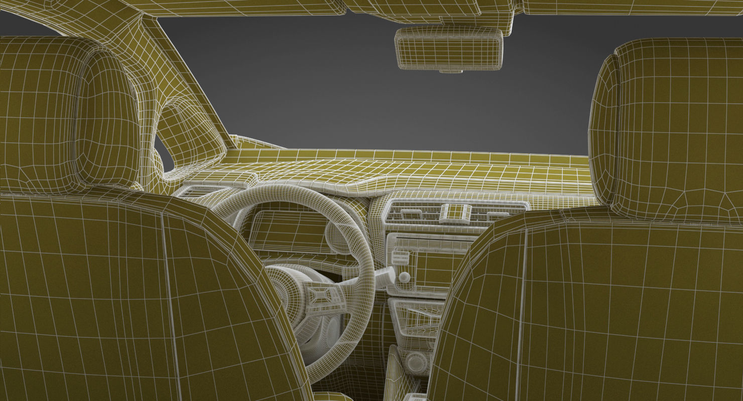 2018 Nissan Leaf White 3D model_34