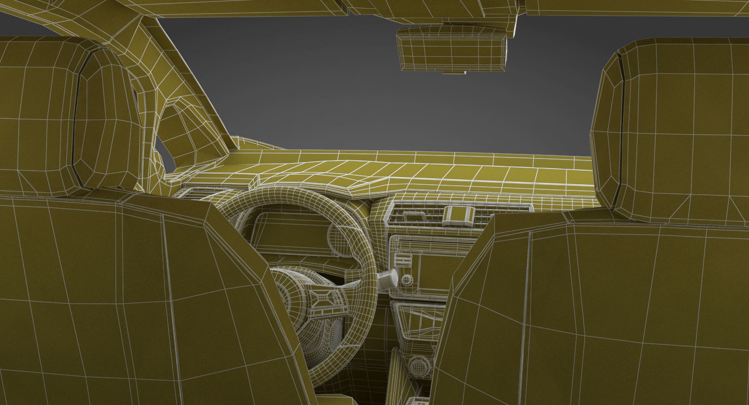 2018 Nissan Leaf White 3D model_24