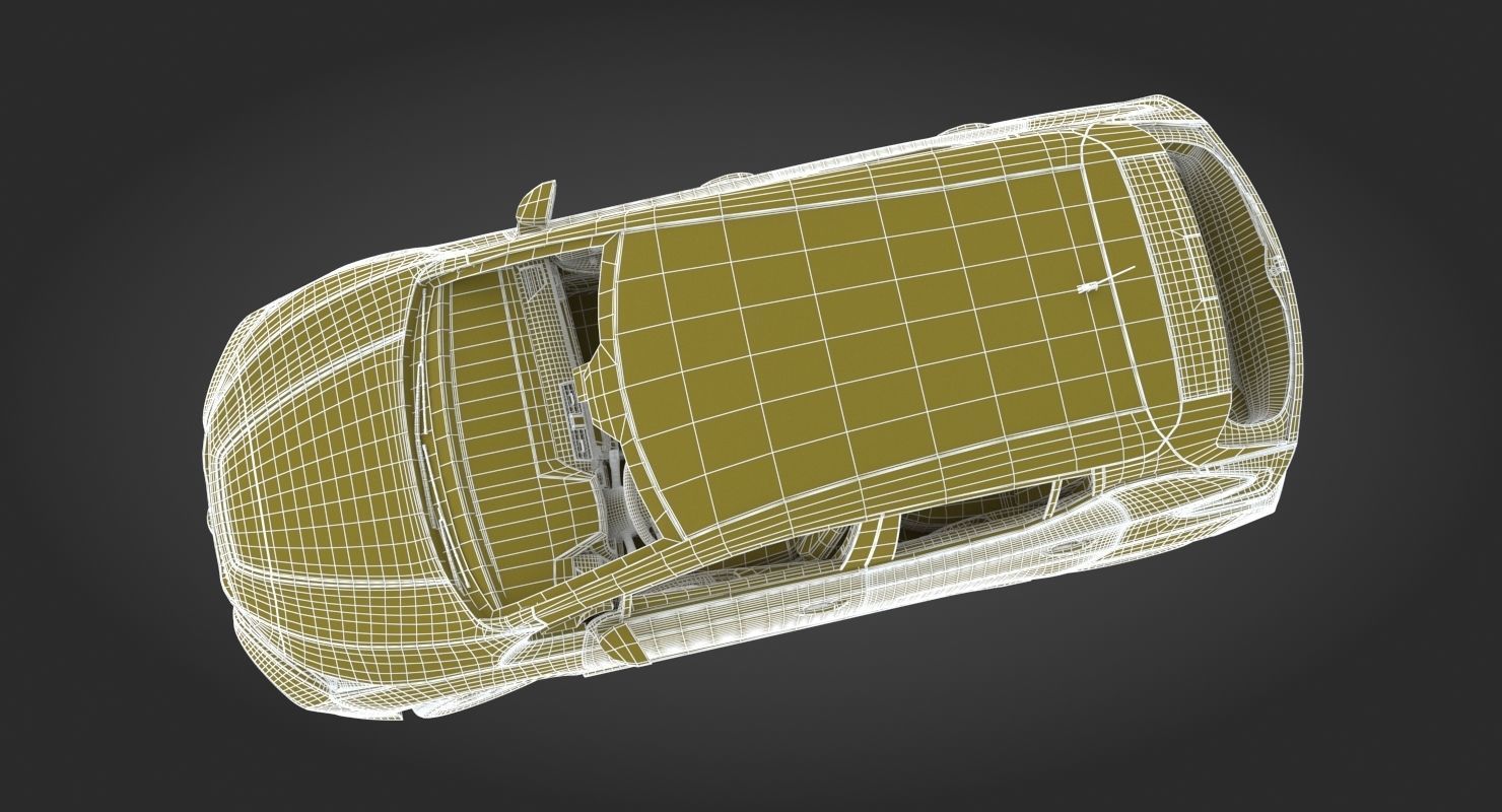 2018 Nissan Leaf White 3D model_26