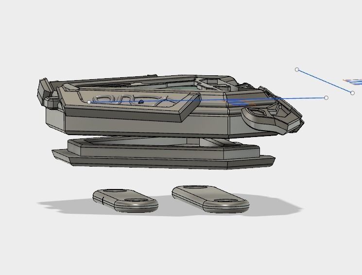 New Arc reactor Iron man Infinity war 3D print model_5