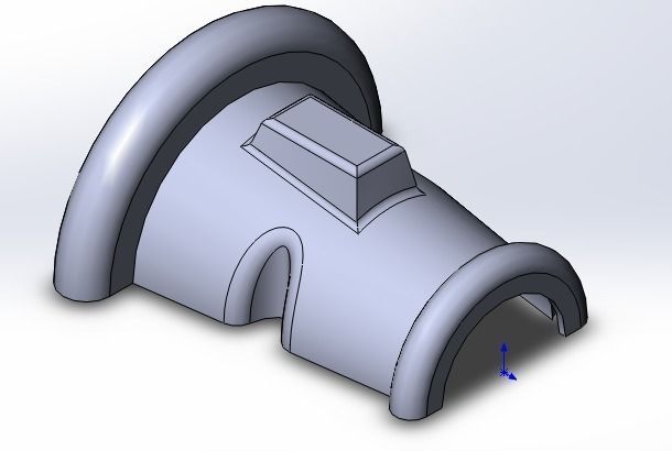 Surface modell 3D model_0