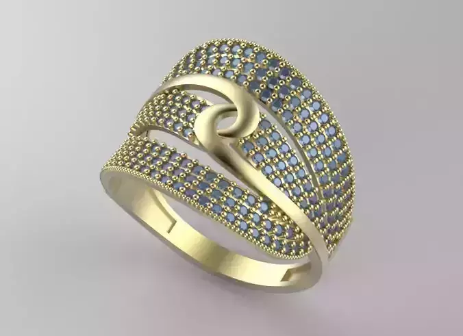 Stone Fantasy Ring Design RZR 0076