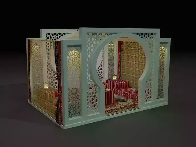 arabic cubicle 3mx3m saadu design