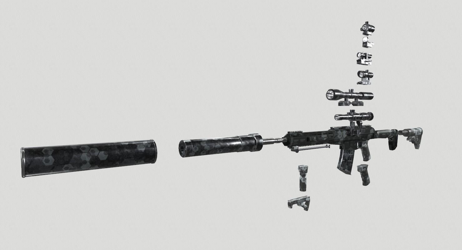 SK-16 Kit 3D model_17