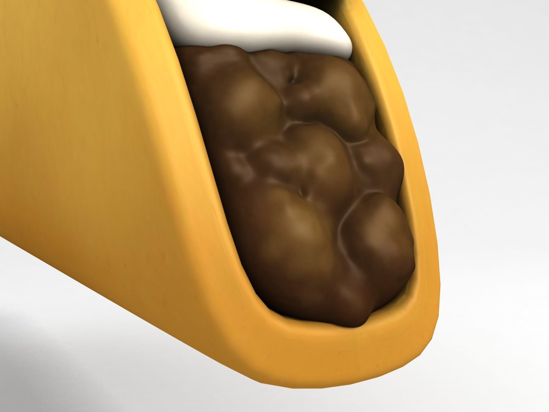 Cartoon Taco 3D model_5