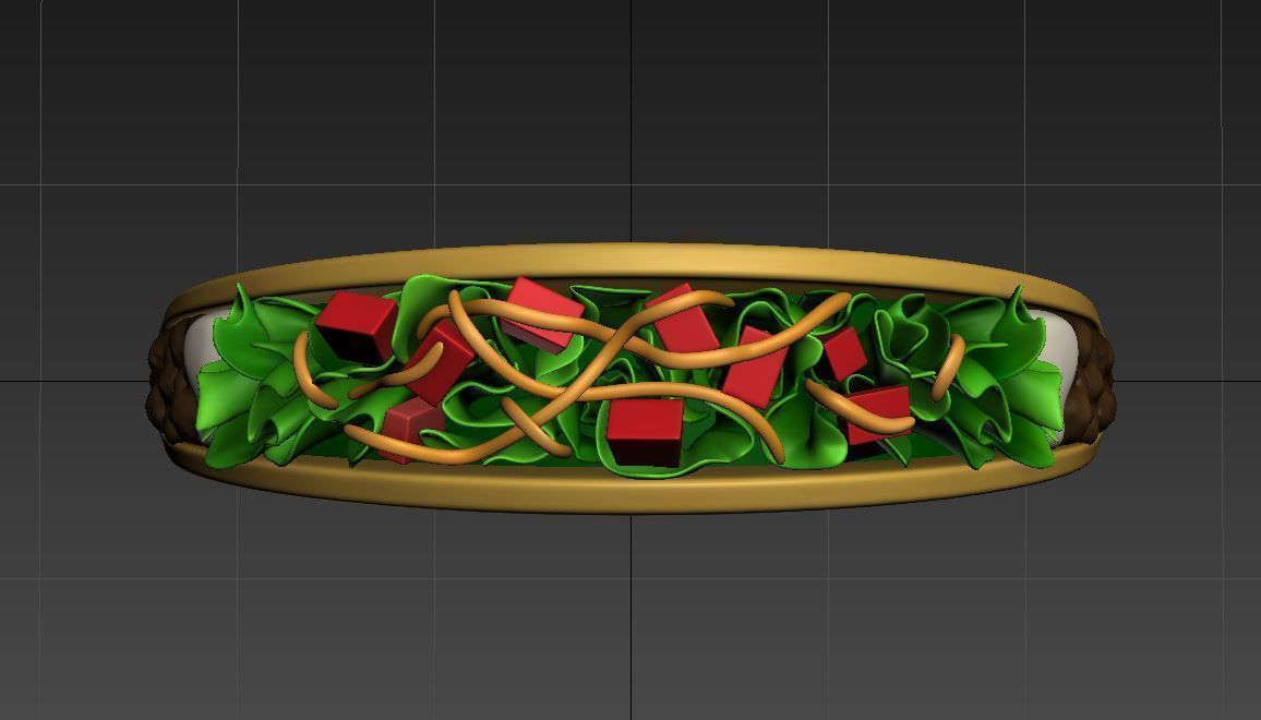 Cartoon Taco 3D model_10