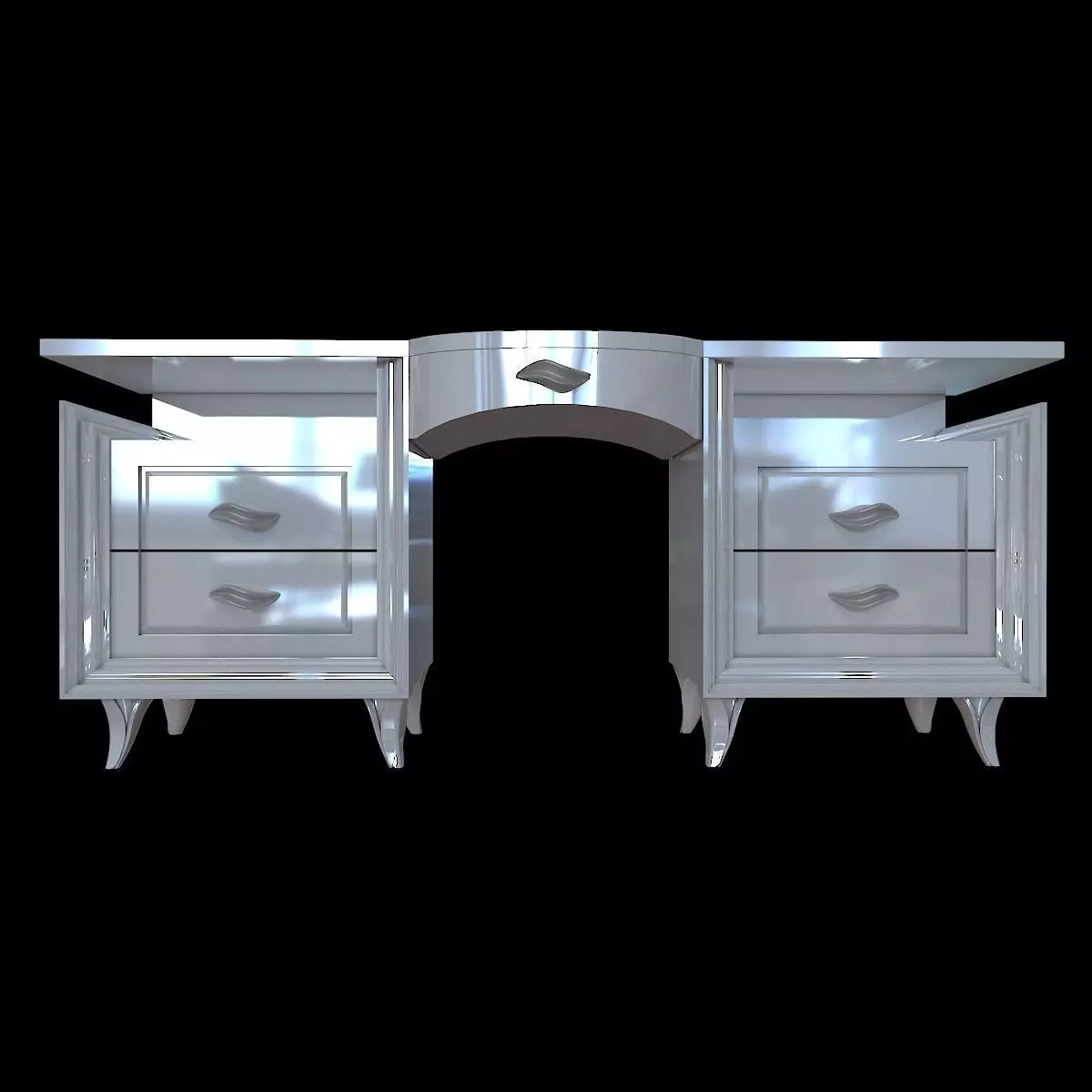 make up table 3D model_0