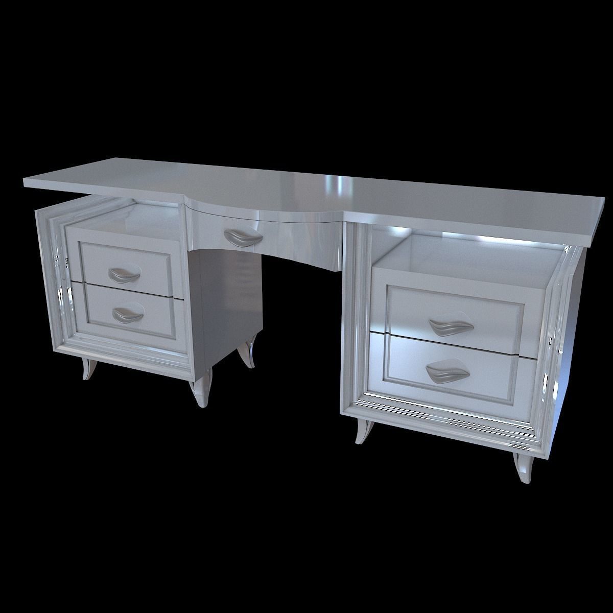 make up table 3D model_3