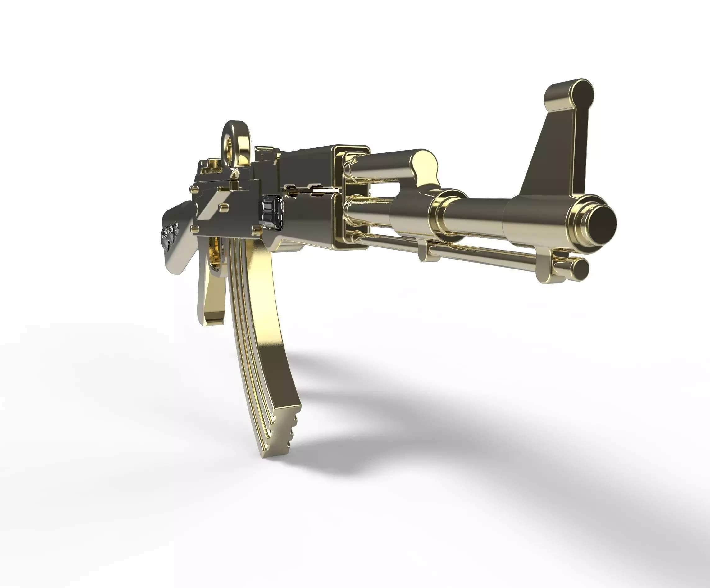AK 47 3D print model_0